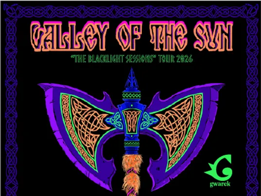 Valley of the Sun “The Blacklight Sessions Tour 2026"