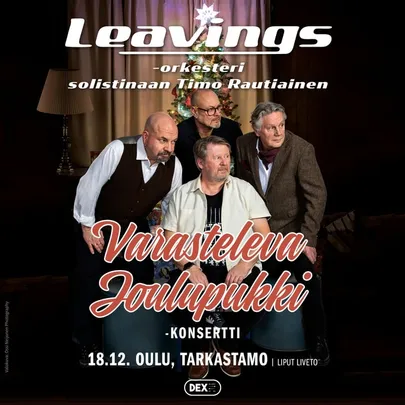Leavings-Orkesteri solistinaan Timo Rautiainen