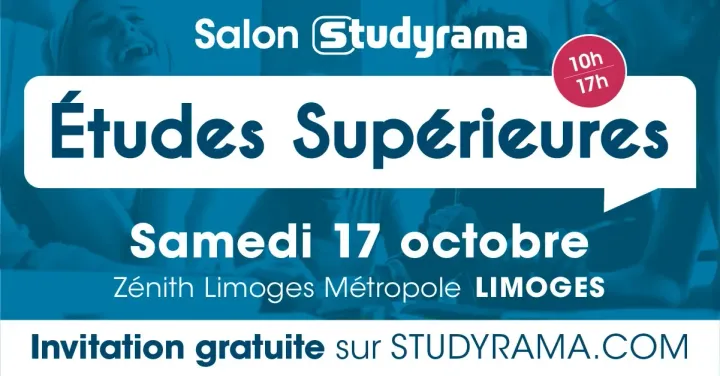 Salon Studyrama des Études Supérieures de Limoges