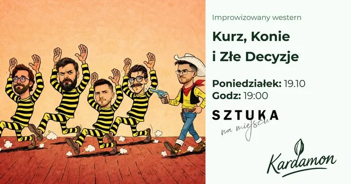 Kardamon: Kurz, Konie i Złe Decyzje | Improwizowany Western