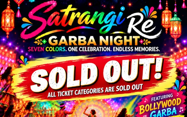 Satrangi Re Garba night 2026