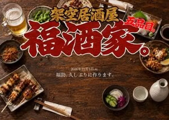 コンセント。＋限定「架空居酒屋 福酒家。五品目」