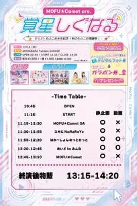 MOFU★Comet pre. 「覚星しぐなる Bit_01-もふこめ半年記念！秋のもふこめ感謝祭！-」