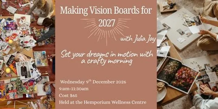 Making Vision Boards for 2027