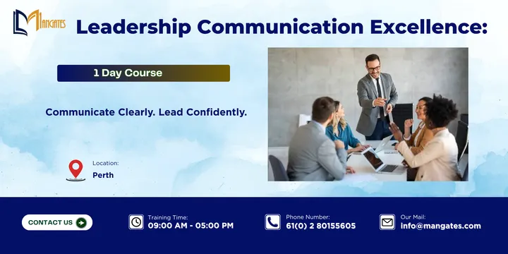 Leadership Communication Excellence: 1 Day Course, Perth
