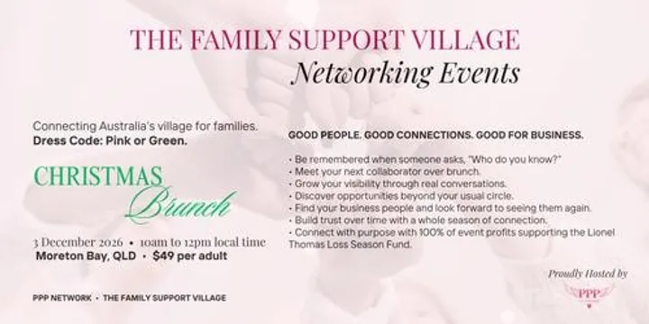 The Family Support Village | Christmas Brunch | Moreton Bay