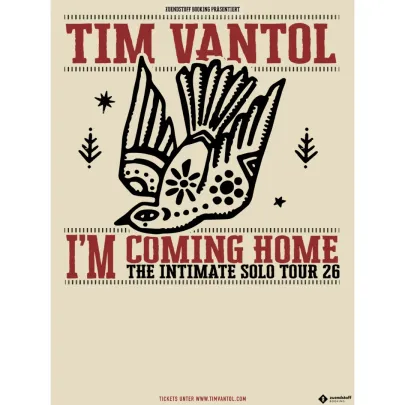 Tim Vantol I´m Coming Home - The Intimate Solo Tour