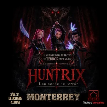 Huntrix: Una Noche de Terror en Teatros Vesarlles