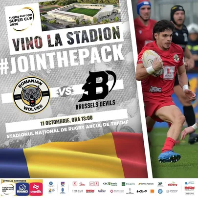 Rugby Europe Super Cup 2026 - Romanian Wolves vs Bohemia Warriors