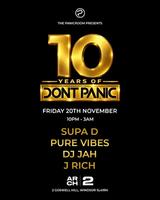 10 Years of DONT PANIC