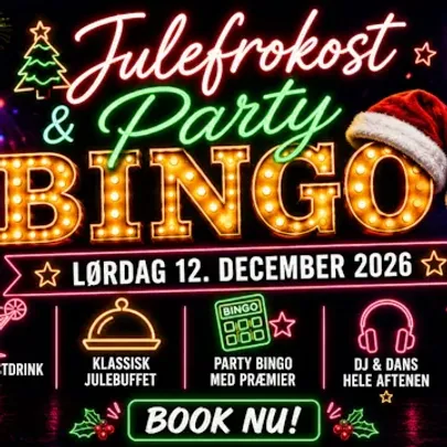 Party Bingo på 28 Live i Roskilde - UDSOLGT