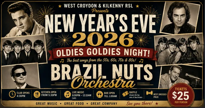 Brazil Nuts  - New Years Eve at West Croydon & Kilkenny RSL
