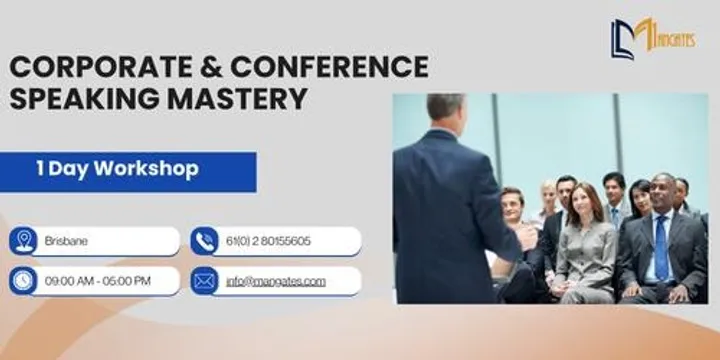 Corporate & Conference Speaking Mastery: 1 Day Session in Brisbane