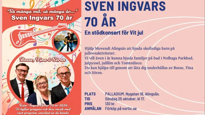 Stödkonsert för Vit Jul