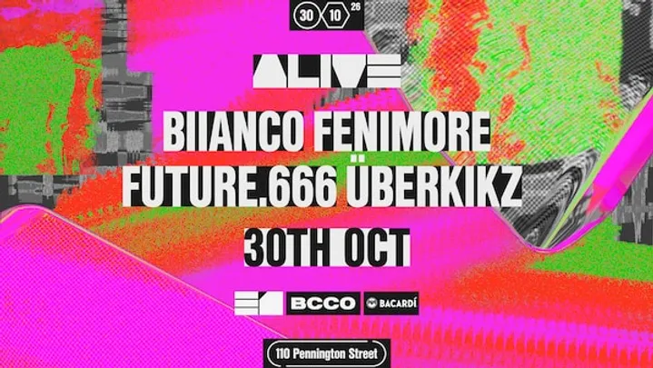 BCCO: BIIANCO, FENIM0RE, future.666 & ÜBERKIKZ presented by Bacardi