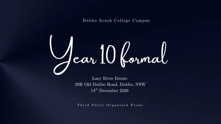 South College Campus Year 10 Formal 2026