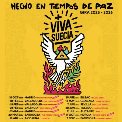 Viva Suecia en Navarra Arena, Pamplona 2026