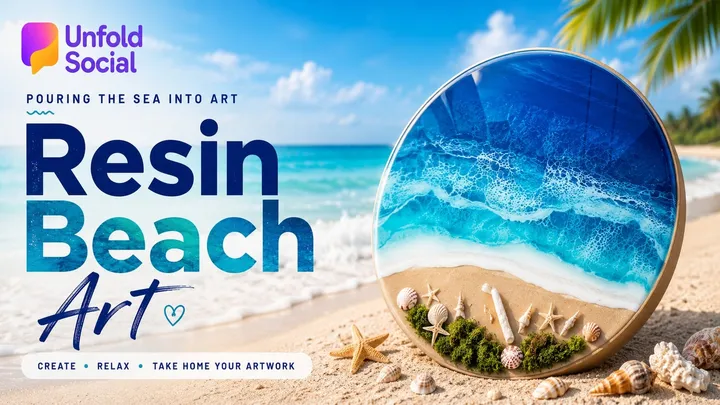 Resin Beach Art