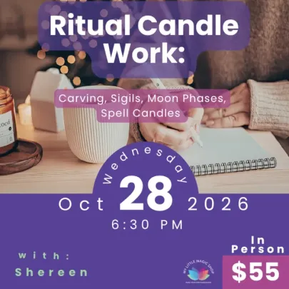Ritual Candle Work: Carving, Sigils & Moon Phases