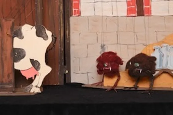 Die rosarote Himbeermilchkuh - Knurps Puppentheater