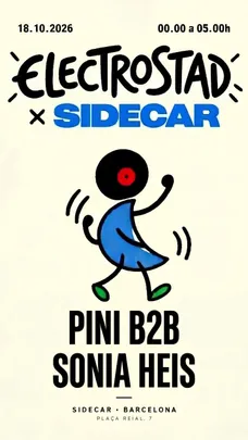 Electrostad: FREE PARTY with PINI B2B Sonia Heis