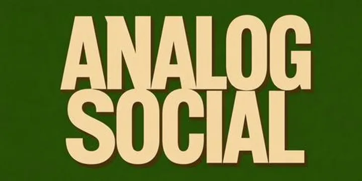 Analog Social Oct | Social Games Night Sunshine Coast | Ages 25s–45s