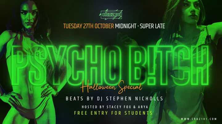 PSYCHO B!TCH - Hosted by Stacey Fox & Arya