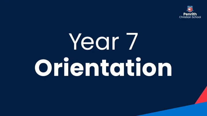 2027 Year 7 Orientation Day