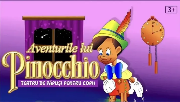 Aventurile lui Pinocchio - teatru pentru copii @ Terasa Florilor din Sector 2