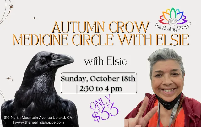 Autumn Crow Medicine Circle with Elsie