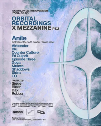 ORBITAL RECORDINGS X MEZZANINE PT2