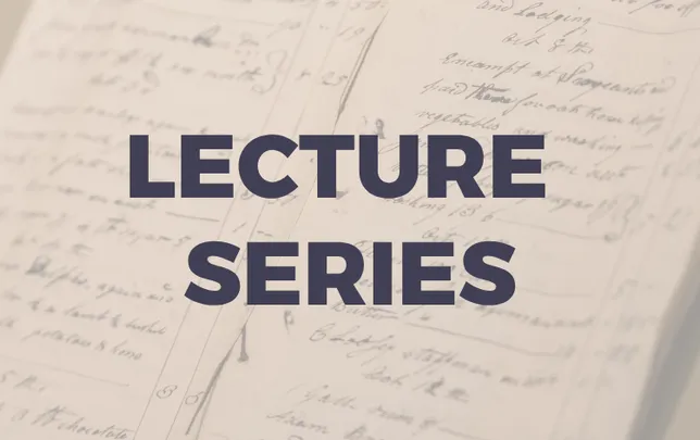 2026 Sloan Lecture Series