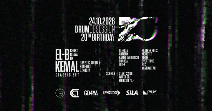 DrumObsession 20th Birthday with El-B & KEMAL (Classic Set)