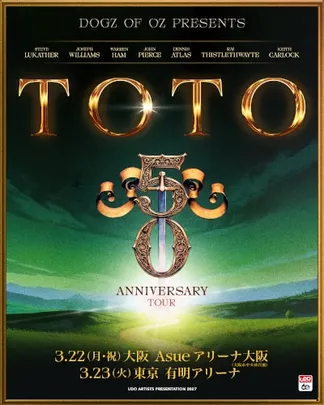 TOTO 50TH ANNIVERSARY TOUR