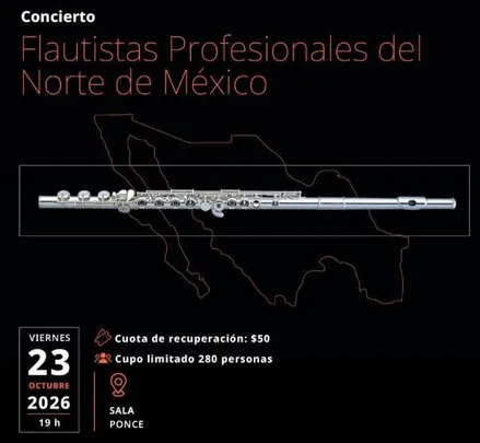 Flautistas profesionales del Norte de México