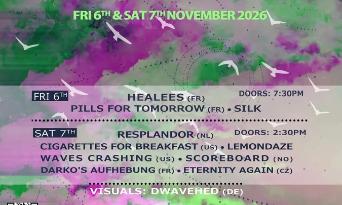 Shoegaze & Dream Pop Weekender - Saturday only