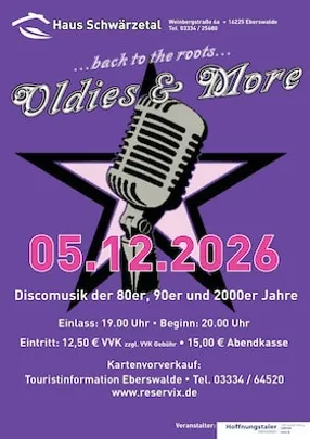"Oldies & More" Das Original!!! - Discomusik der 80er, 90er, 2000er und das Beste von heute