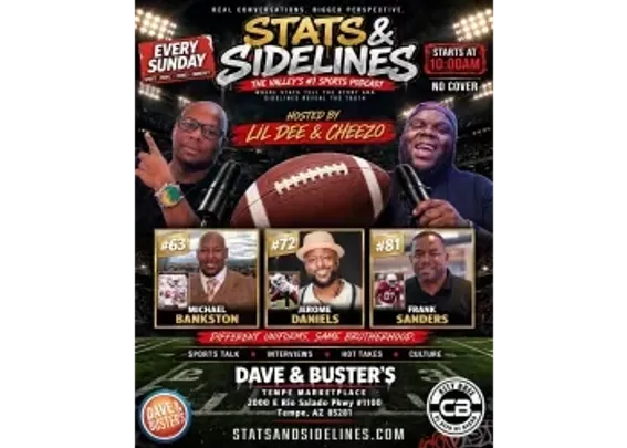Stats & Sidelines — Live at Dave & Buster's Tempe