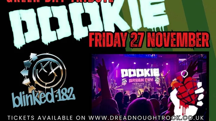 DOOKIE - GREEN DAY TRIBUTE & BLINKED 182 - BLINK 182 TRIBUTE