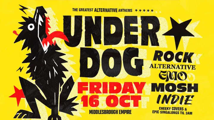 Underdog Alt, Mosh & Emo Night - Middlesbrough