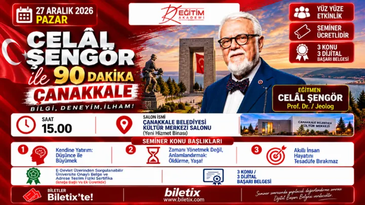 Celal Şengör ile 90 Dakika - Çanakkale