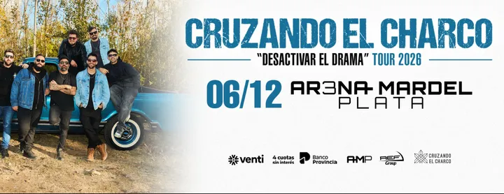 Cruzando en Charco el Arena Mardel Plata