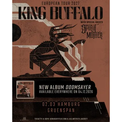 KING BUFFALO Support: SPIRIT MOTHER