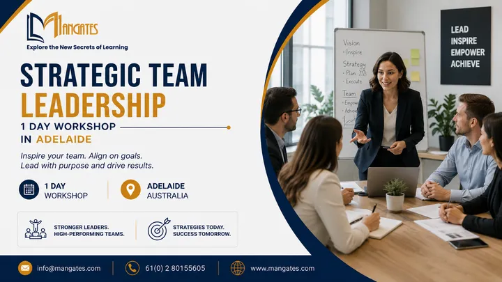Strategic Team Leadership: 1 Day Session in Adelaide