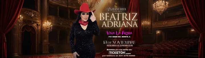 BEATRIZ ADRIANA BASURITA TOUR 2026