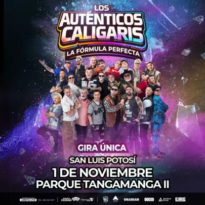 Los Auténticos Caligaris en San Luis Potosí