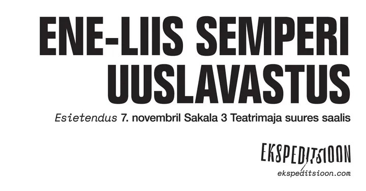 Ene-Liis Semperi uuslavastus