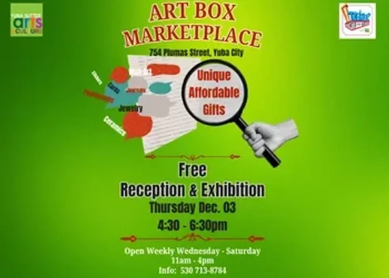 The Art Box Marketplace Reception