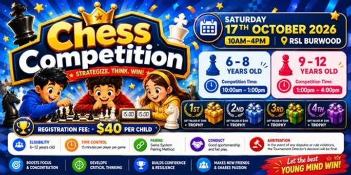 Chess Competition at Kids Enrichment Expo Oct 2026