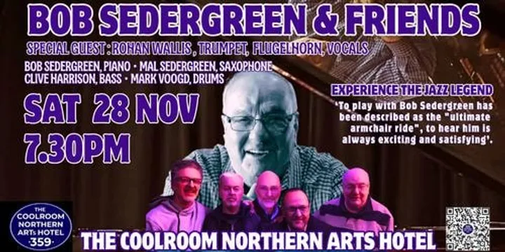 Bob Sedergreen & Friends: With Special Guest Rohan Wallis